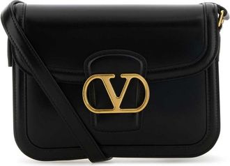 Valentino Garavani Black 9TO5 Crossbody Bag