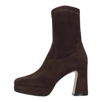 Emanuelle Vee Dames, Schoenen, Bruin, Maat: 38 EU Leer