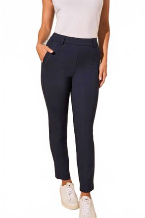 Tribal Pull On Ankle Pant In Ink