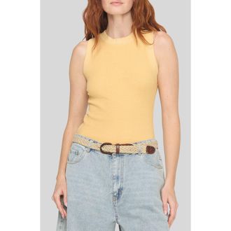 Project Social T Player Rib Racerback Tank in Sahara Sun at Nordstrom, Size X-Small