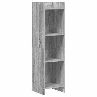 vidaXL Estanter&iacute;a Sonoma Gris 30 X 30 X 111 Cm Madera De Ingenier&iacute;a Vidaxl
