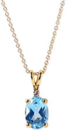 Tiramisu 10K 1.53 Ct. Tw. Gemstone Pendant