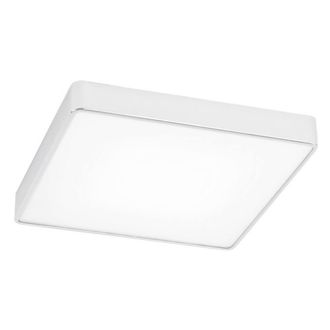 Netlighting Ontario Flush Ceiling Light White Structure 35cm