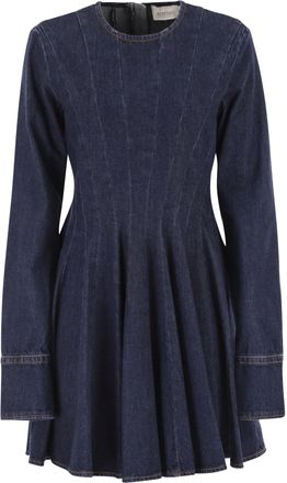 Sportmax Sportmax Aereo Mini Denim Dress