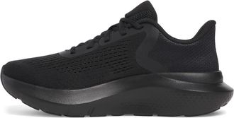 Under Armour Womens Charged Rogue 5 Sneaker, (002) Black/Black/Black, 6 UK