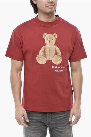 Palm Angels Crewneck T-Shirt BEAR IN MIND With Print size M