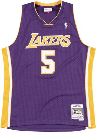 Mitchell & Ness x NBA Los Angeles Lakers 1999-00 Swingman Jersey Robert Horry 5 SMJYGS18448-LALPURP99RHO