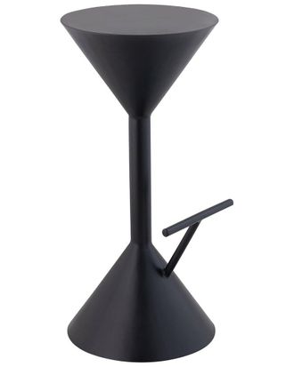 Jonathan Y Designs Jonathan Y Chronos 29.75In Modern Industrial Hourglass Backless Bar Stool With Foot Rest