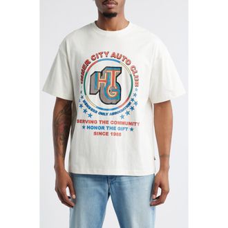 Honor The Gift Auto Association Graphic T-Shirt in Bone at Nordstrom Rack, Size X-Large