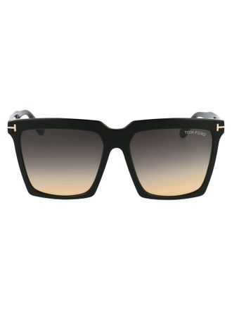 Tom Ford Squared Sunglasses Ft0764 01 B