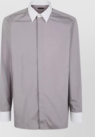 Tom Ford long sleeve shirt contrast collar