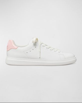 Tory Burch Howell Low-Top Leather Court Sneakers