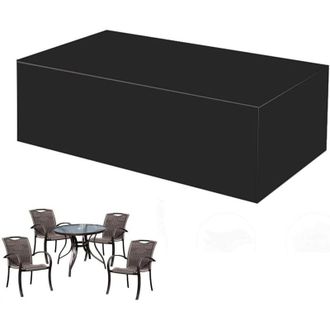 OEM Funda Protectora Para Banco De Patio De 315 X 160 X 74 Cm, Impermeable Y A Prueba De Polvo, Para Muebles De Jard&iacute;n, Mesa, Silla, Sof&aacute;, Robusta -crezuo