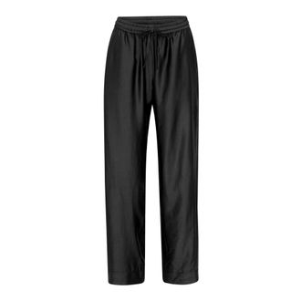 Karmamia Straight Trousers, female, Black, S, Garcia Bukser 1468