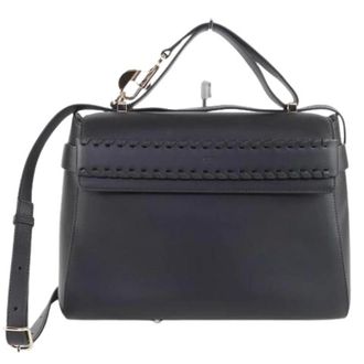 Chlo&eacute; Pre-owned Schoudertas - Dames - Pre-owned - Zwart - Maat: ONE Size Leer