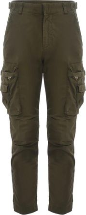 Diesel Hemelsblauwe Katoenen Broek - Heren - Slim Fit Broeken - Groen - L - Katoen - Broeken