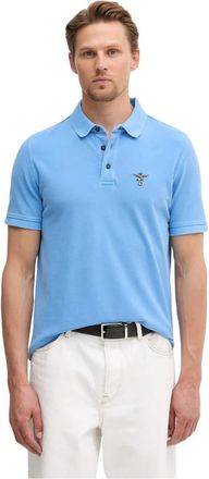 Aeronautica Polo - Heren - Polos - Blauw - M - Katoen - Tops
