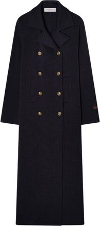 Busnel Roma Coat - Dames - Mantel - Blauw - L - Wol - Jassen