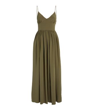 Matteau Silk Crepe Maxi Dress Size XL