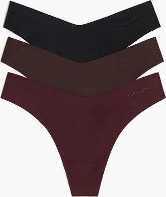 H&M 3er-Pack Sport-Tangas mit DryMove - Pink