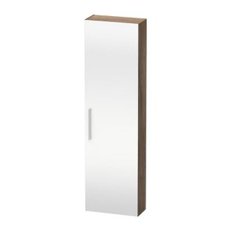 Duravit Armario Alto Duravit Vero, 1175, Bisagra De Puerta A La Derecha, 500mm, Color (frente/cuerpo): Nogal Natural Decorado - Ve1175r7979