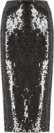 Rotate Gonna a tubino con paillettes - - Skirts - Donna - Marrone - XS