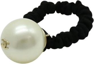 Chanel Pre-owned Accessories, female, Black, Size: ONE SIZE Pre-owned Plastic Hair Accessory