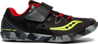 Saucony Mens Unleash Sd 2 Track & Field Running Shoe In 2 - Black/red