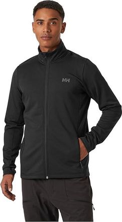 Helly Hansen Fleece Jacket Mens Sweater Black : 2XL, Fleece/Polyester