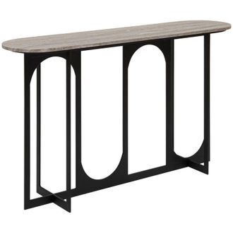Atmosphera Atmosphera - Consolle nera tusco 140x34cm cr&eacute;ateur dint&eacute;rieur