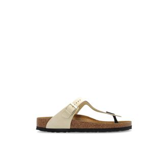 Birkenstock Gizeh Slides - Dames - Slippers - Beige - 36 EU - Schoenen