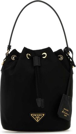 Prada Black Re-Edition 1978 Bucket Bag