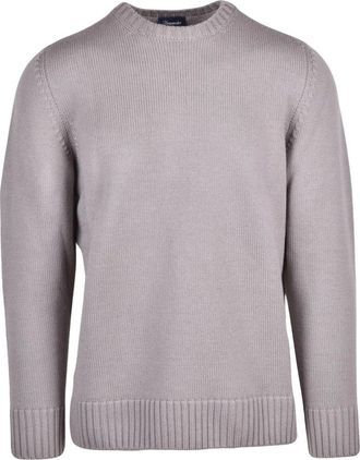 Drumohr Heren, Truien, Grijs, Maat: XL Wol