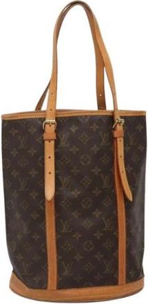 Louis Vuitton Pre-owned Bucket Bags, female, Brown, Size: ONE SIZE Pre-owned Vintage Bucket Bag