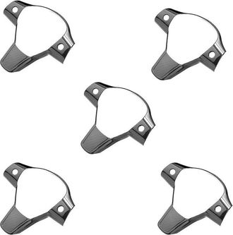 OEM Funda Protectora Interior De 5 Piezas Para Model 3 Y 2017-2020, Parche Protector De Fibra De Carbono Para El Marco Del Volante Y Accesorios Decorativo