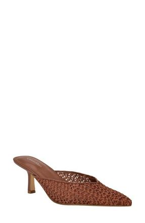 Calvin Klein Camily Pointed Toe Mule in Cognac at Nordstrom, Size 7.5