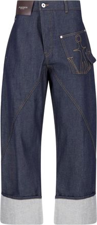 J.W.Anderson Jeans Ampi Twisted