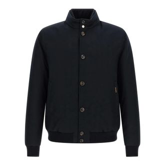 Moorer Janos Bomberjack - Heren - Bomber jackets - Blauw - L - Jassen