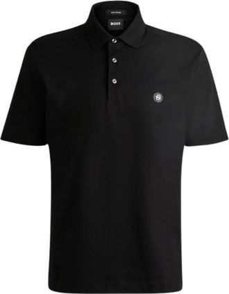 HUGO BOSS Tops > Polo Shirts - Heren - Polos - Zwart - XS - Tops