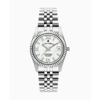 Jacques du Manoir Inspiration Roman Mother of Pearl Dial Ladies Watch JWL01301