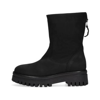 Notre-V Schoenen, Dames, Zwart, 37 EU, Leer, Enkellaarsjes