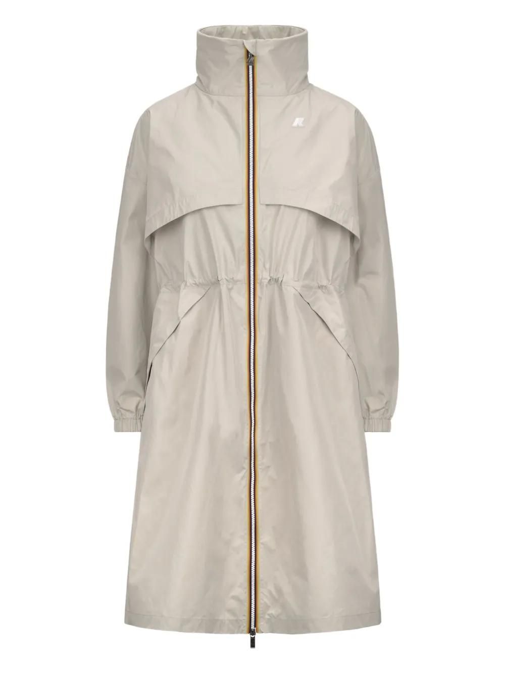 コート K-WAY Woman Coat Beige K7132WW 634 Women's Trench