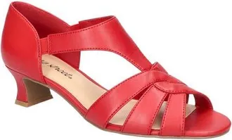 Easy Street Essie Sandal in Red at Nordstrom, Size 6.5