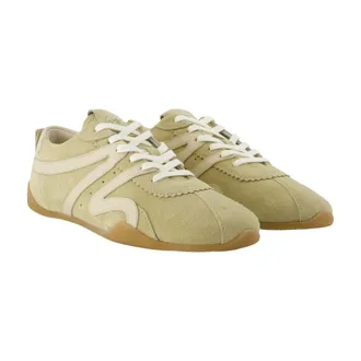Giuseppe Zanotti Womens Annapurna Sneaker Beige Calfskin
