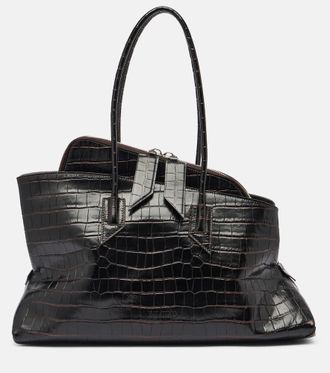 The Attico La Passeggiata Medium leather tote