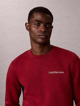 Calvin Klein Sudadera De Felpa Con Logo