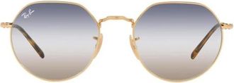 Ray-Ban Metalen Herenzonnebrillencollectie - Heren - Zonnebrillen - Geel - 51 MM - Accessoires