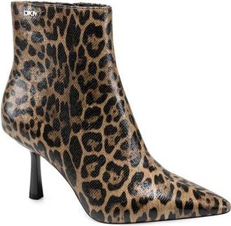 DKNY Niomi Pointed Toe Bootie in Natural at Nordstrom, Size 8.5