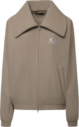 Balenciaga Zip-Up Jacket With Logo