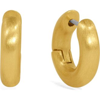 Dean Davidson Dune Crescent Huggie Hoop Earrings in Gold at Nordstrom